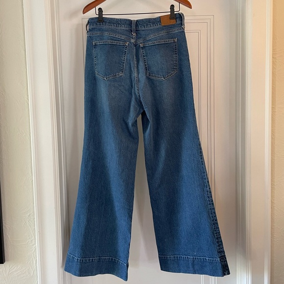 EUC J. Crew Wide-Leg Trouser Jeans Sz 29 - Picture 4 of 9